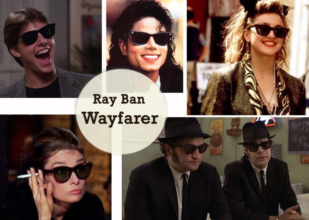 occhiali vintage ray ban Wayfarer