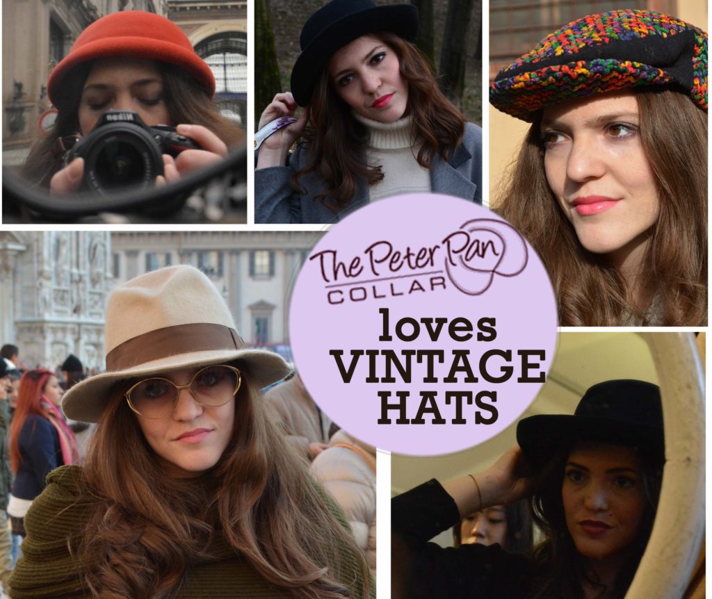 cappelli vintage -  milano vintage week -  the peter pan collar - blog